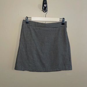 Women’s American Eagle Houndstooth Plaid Skirt